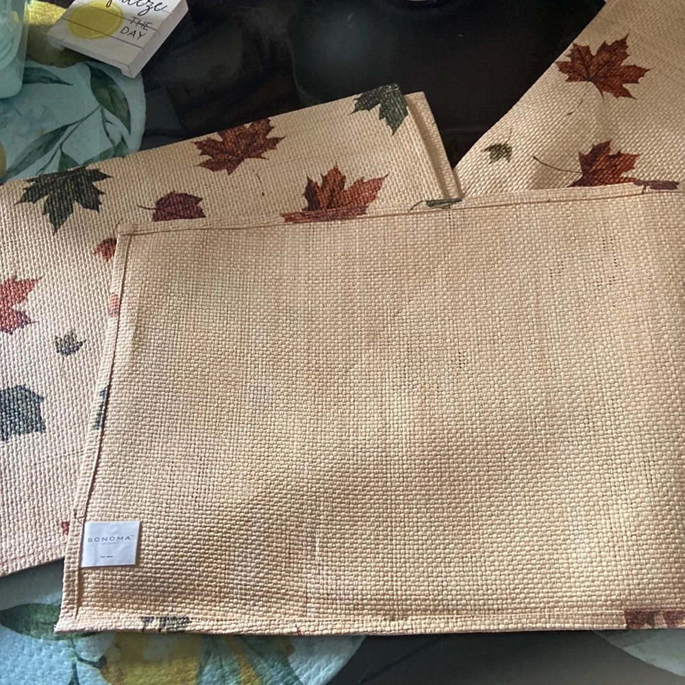 Final price accepted ❤️ Vintage Set of 4 table placemats
